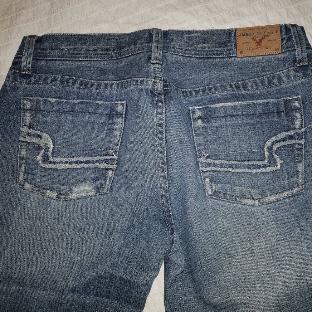 AEO Woodstock bell bottom jeans - Picture 6 of 12